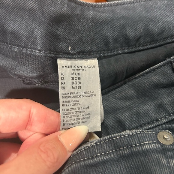 American Eagle Outfitters Men's Dark Jeans - Picture 3 of 3